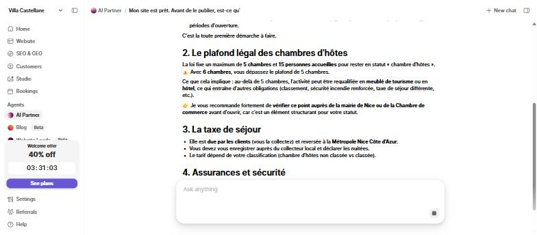 Durable : un site professionnel en trois minutes