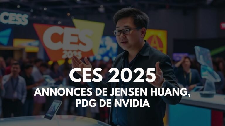 CES 2025 les annonces de Jensen Huang, PDG de NVIDIA