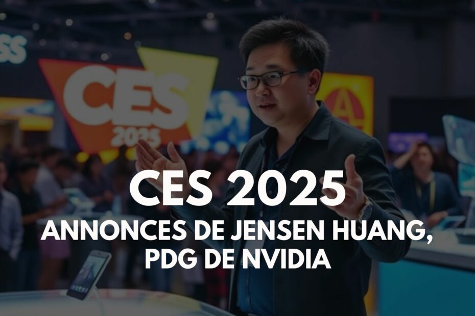 CES 2025 les annonces de Jensen Huang, PDG de NVIDIA