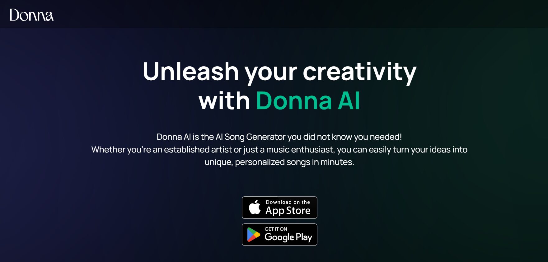 Donna IA : l&rsquo;IA qui transforme vos idées en chansons