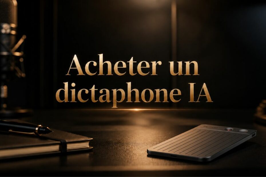 acheter dictaphone ia