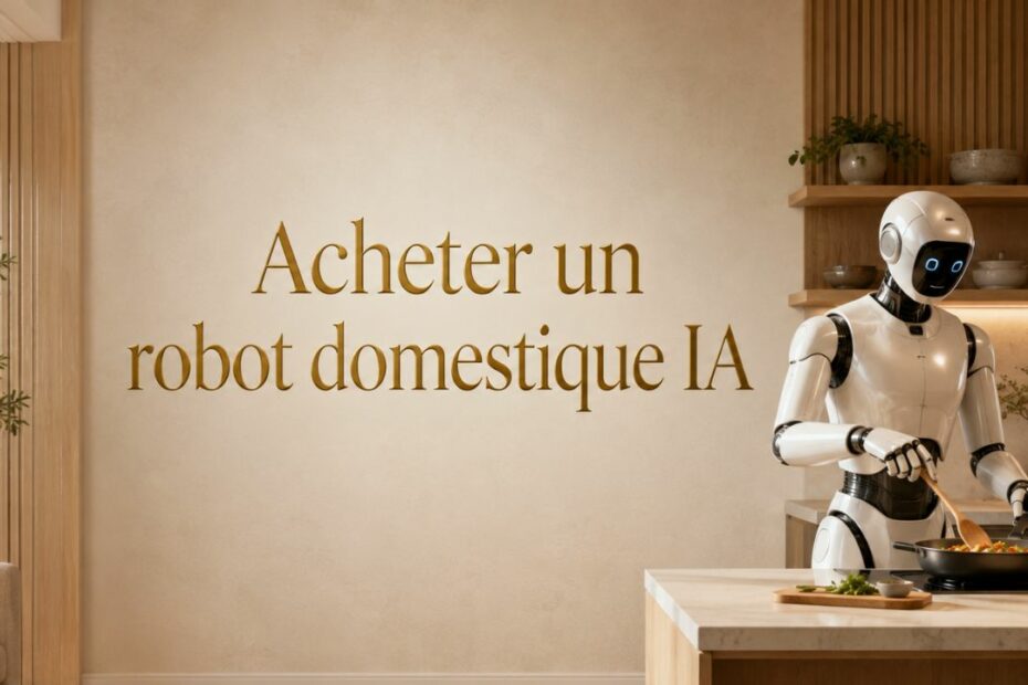 acheter robot domestique ia