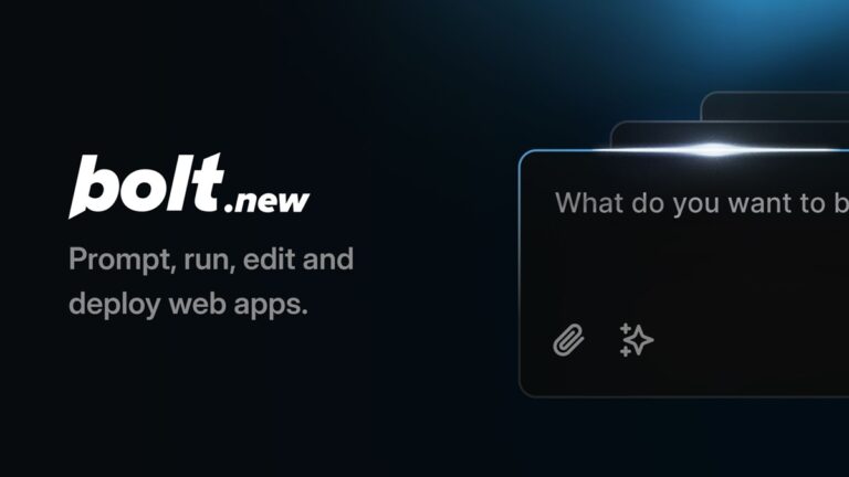 Développez plus vite avec bolt.new