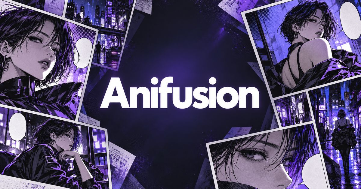 Anifusion : créer des mangas et des BD avec l’IA