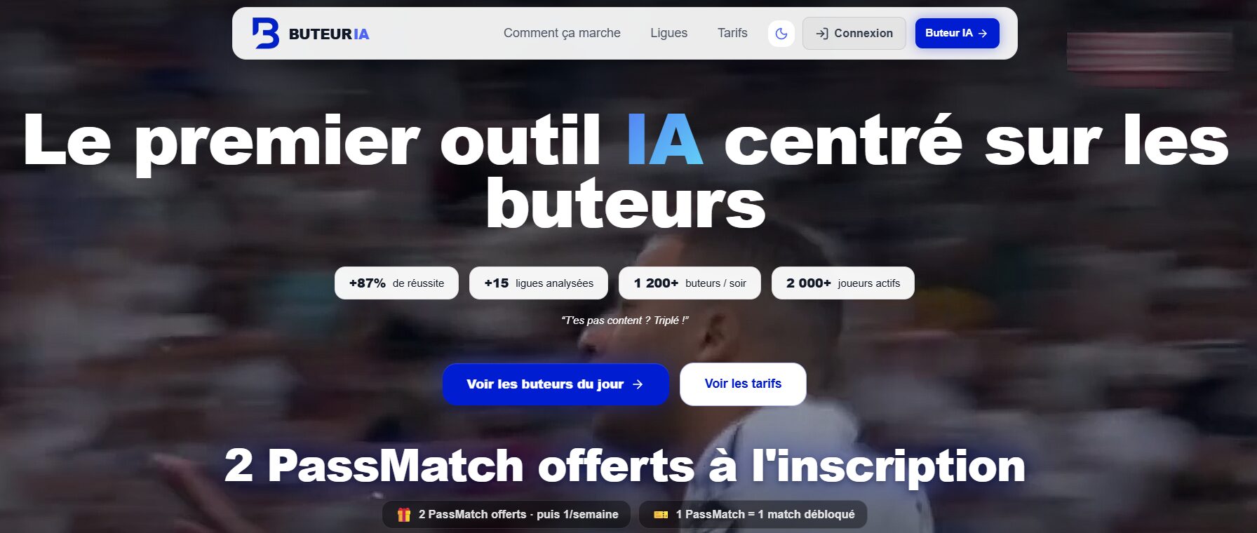 Buteur IA : l&rsquo;IA qui prédit les buteurs de football