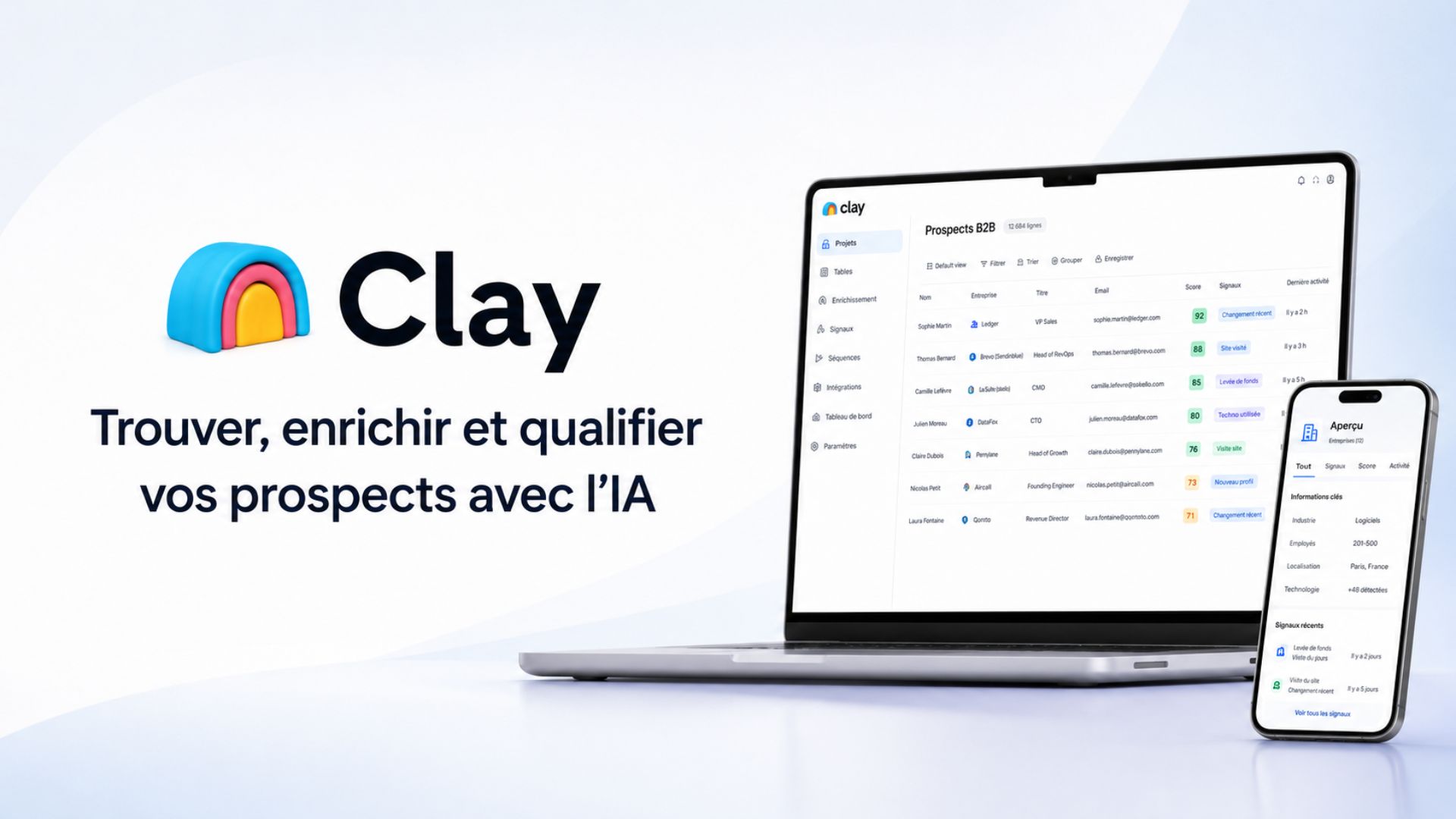 Clay : automatiser la prospection B2B avec l’IA