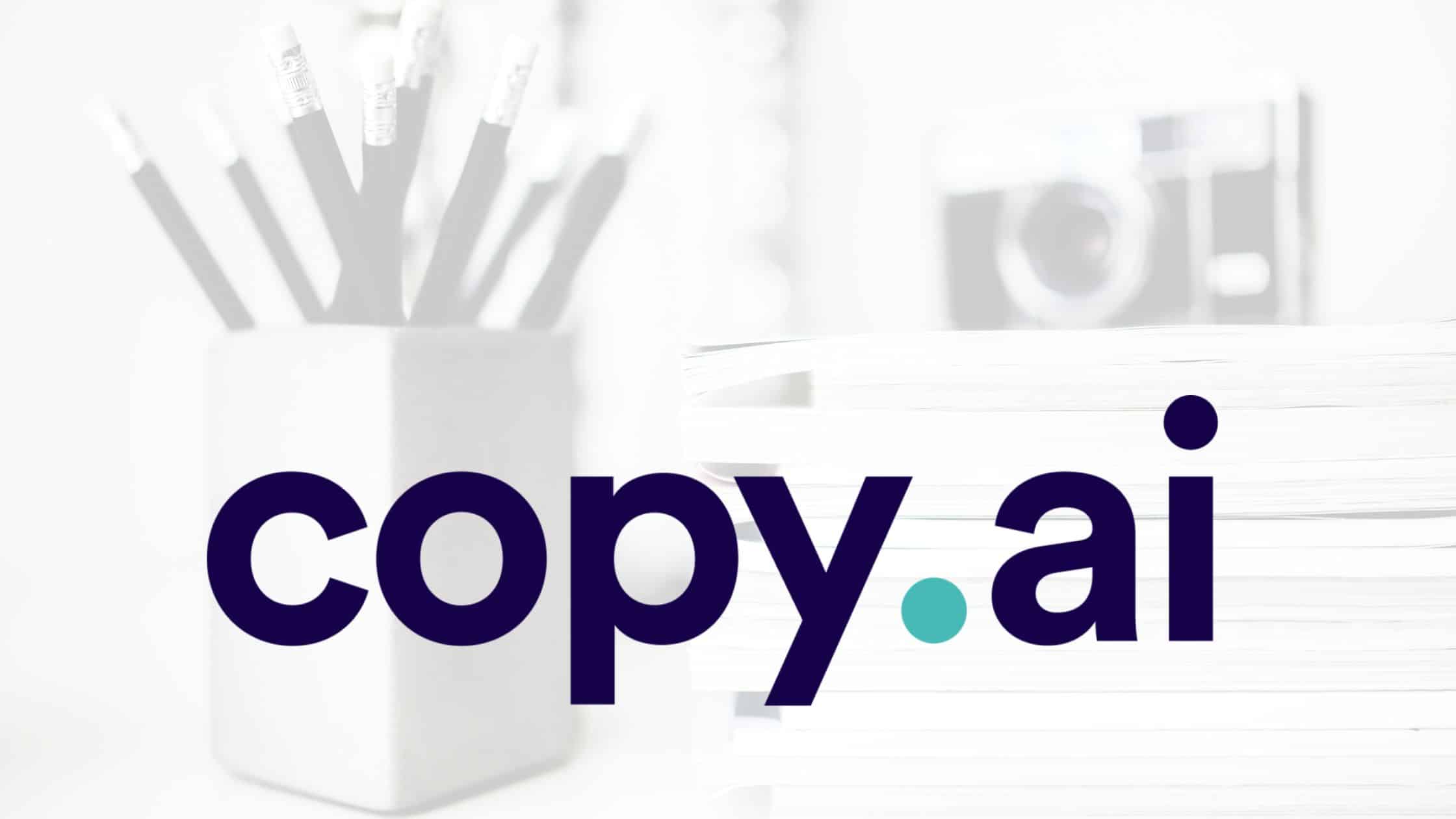 Copy.ai : dites « au revoir » à la page blanche