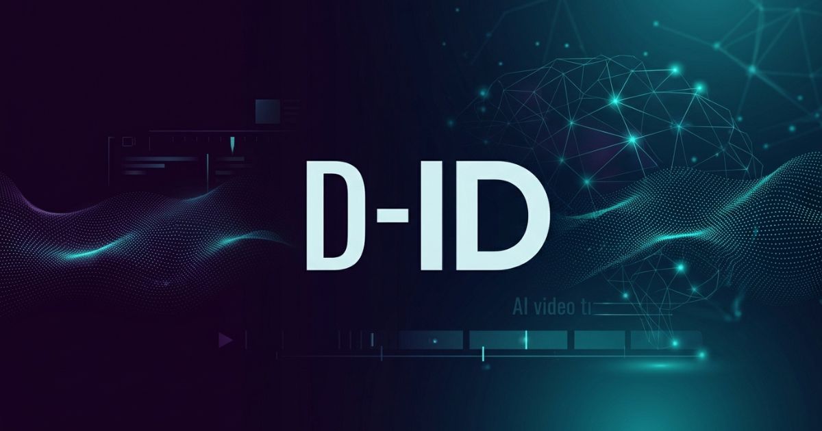 D-ID : créer des avatars parlants et des agents interactifs