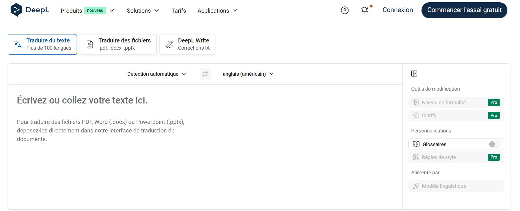 DeepL : une référence de la traduction pro