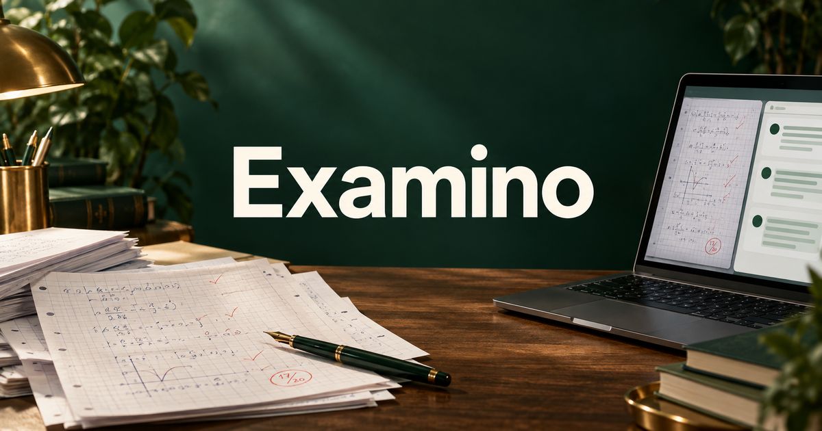 Examino : corriger les copies et préparer la remédiation avec l’IA