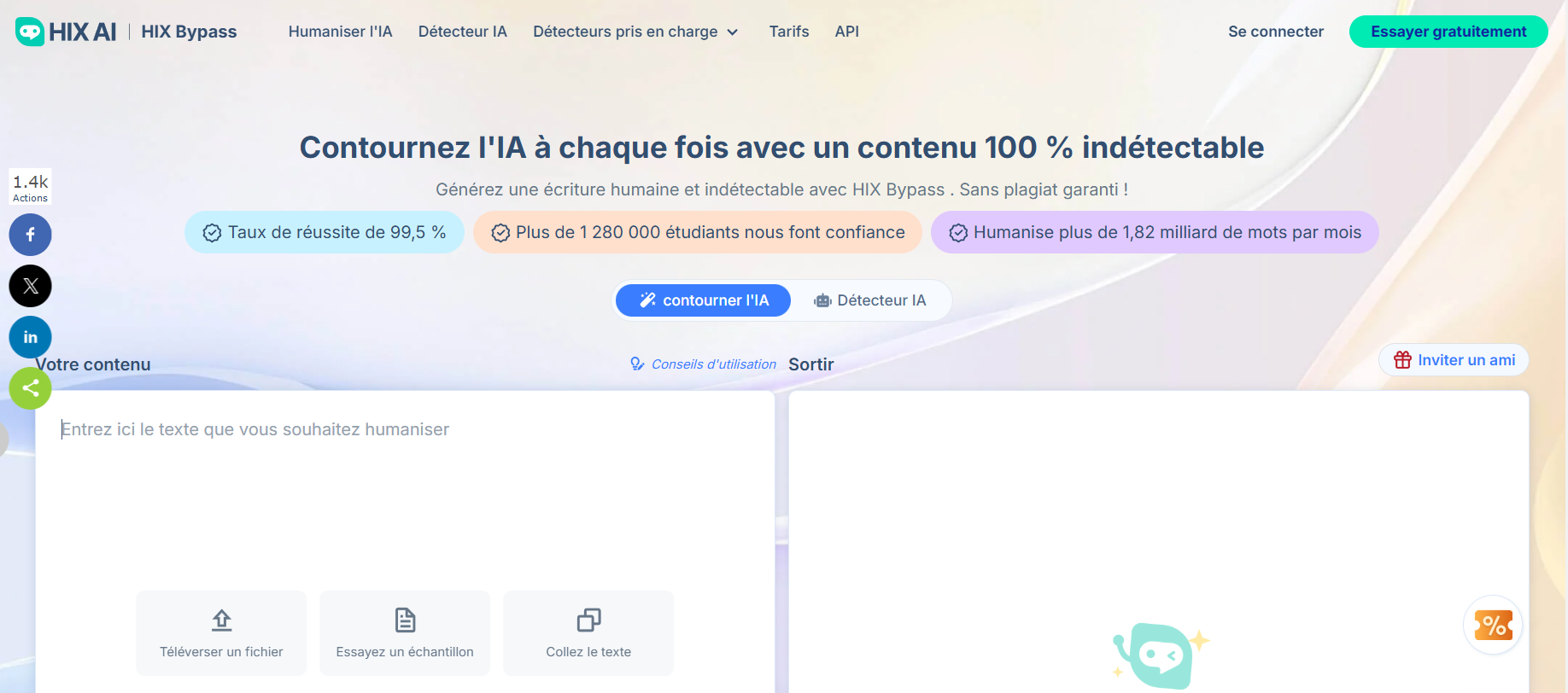 HIX Bypass : l&rsquo;humanisateur de texte IA est-il indétectable ?