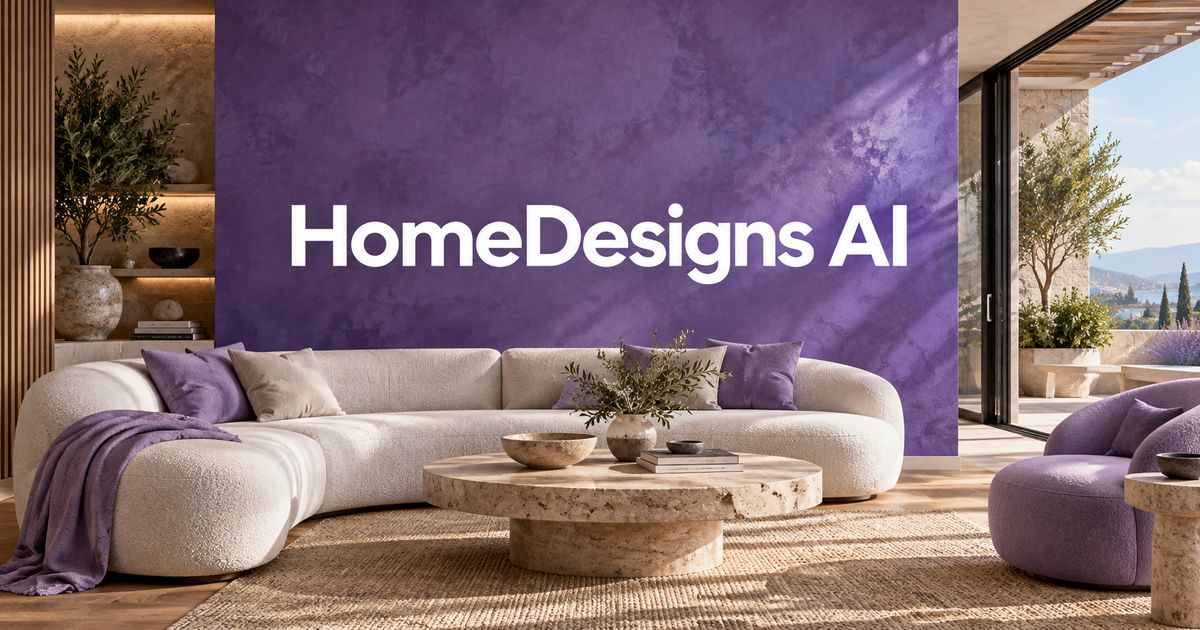 HomeDesigns AI : repenser sa maison à partir de photos