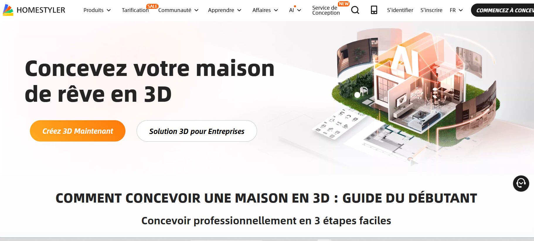 Homestyler : modélisation 3D d&rsquo;intérieur gratuite avec 300 000+ modèles