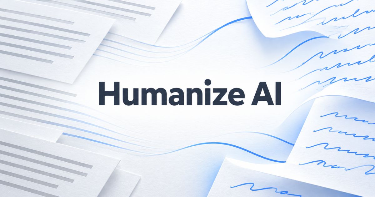 Humanize AI : reformuler un texte généré par IA