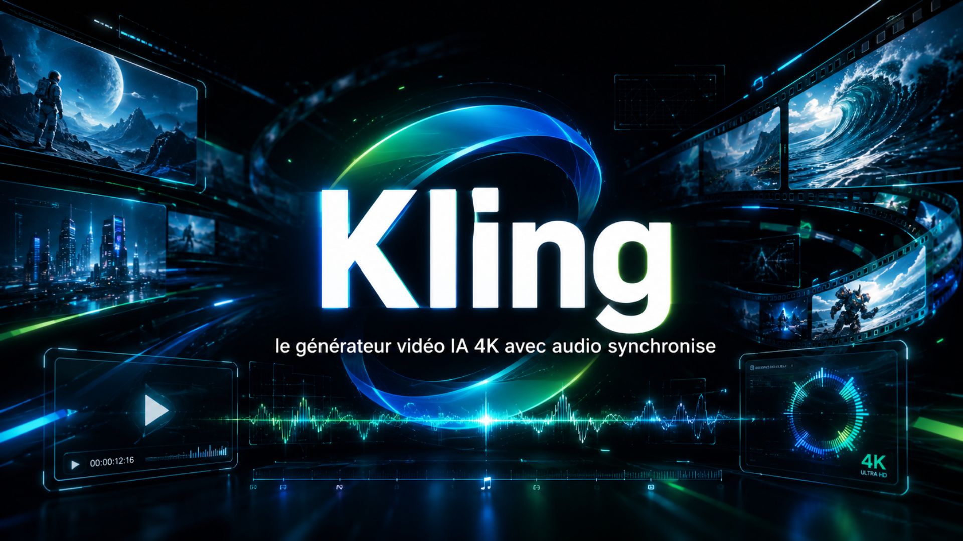 Kling : le générateur vidéo IA 4K avec audio synchronisé