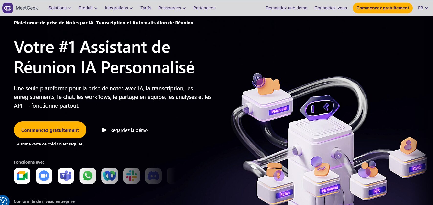 MeetGeek : assistant IA pour vos réunions en ligne