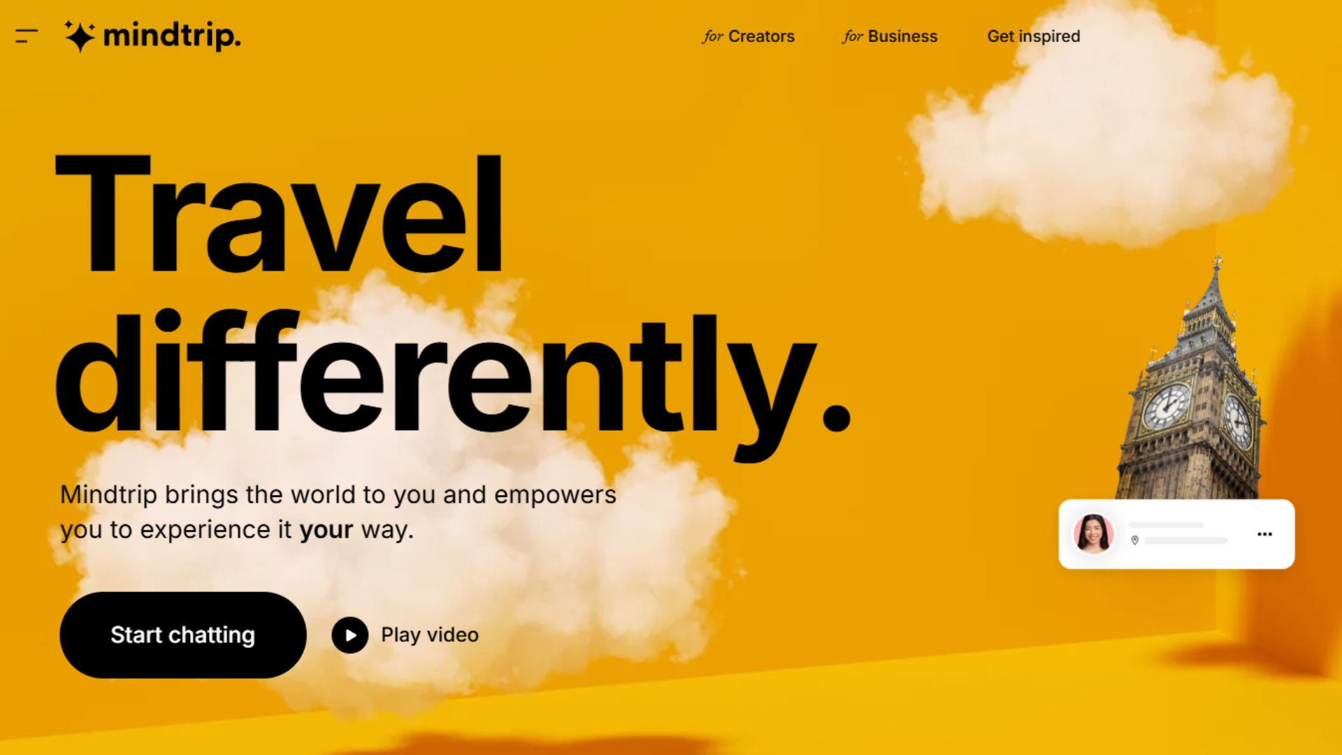 Mindtrip : planificateur de voyage IA gratuit et collaboratif