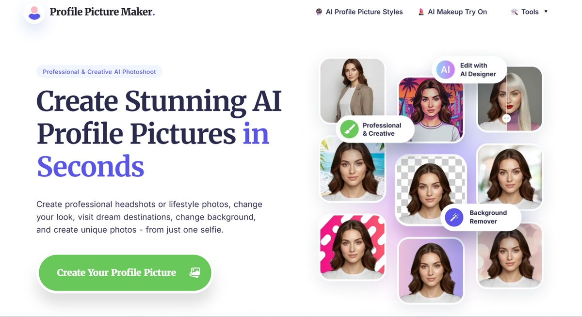 PFP Maker : Boostez votre image sur LinkedIn et TikTok