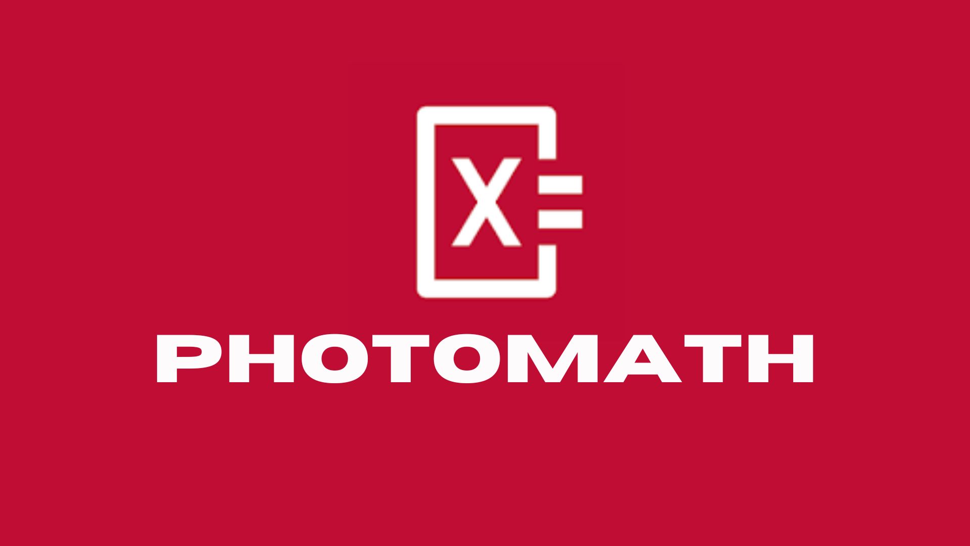 Photomath : résolvez vos équations en les photographiant