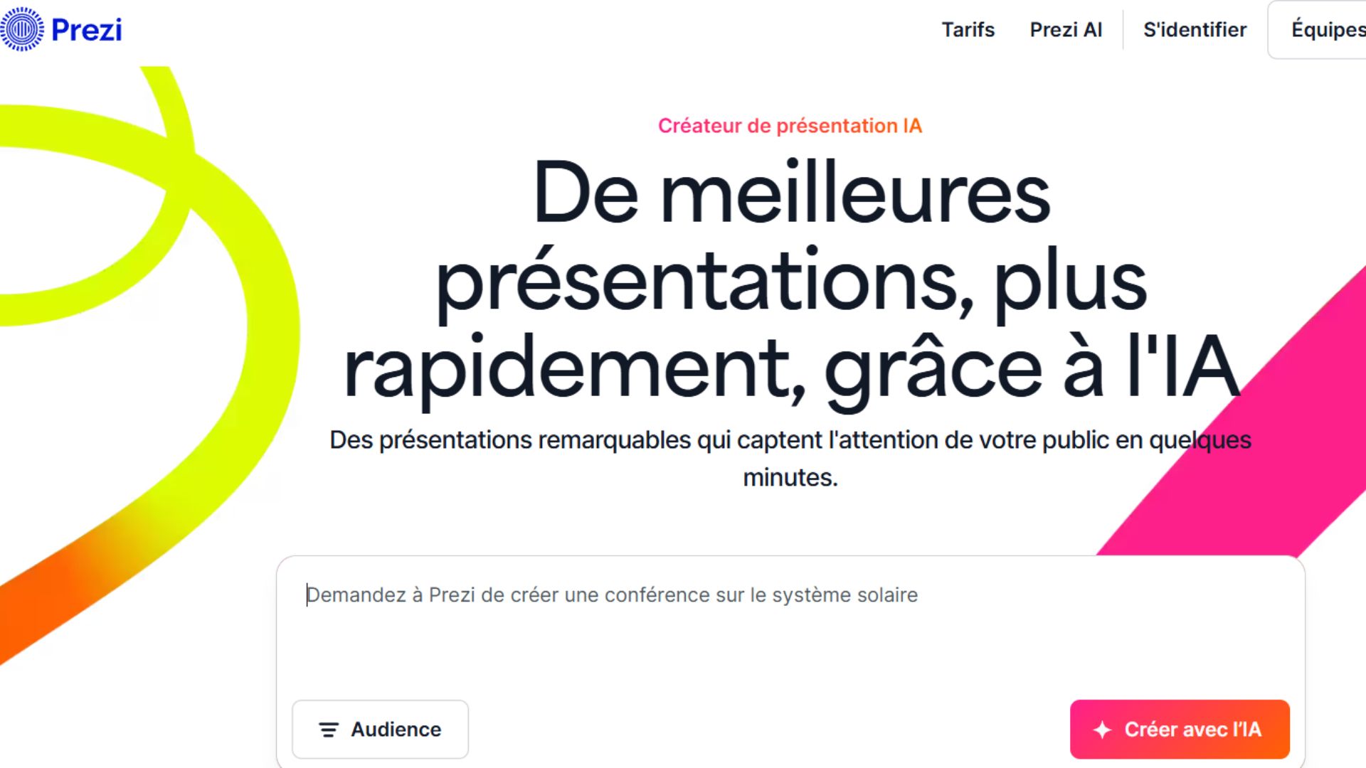 Prezi AI : présentations zoomables et visuelles