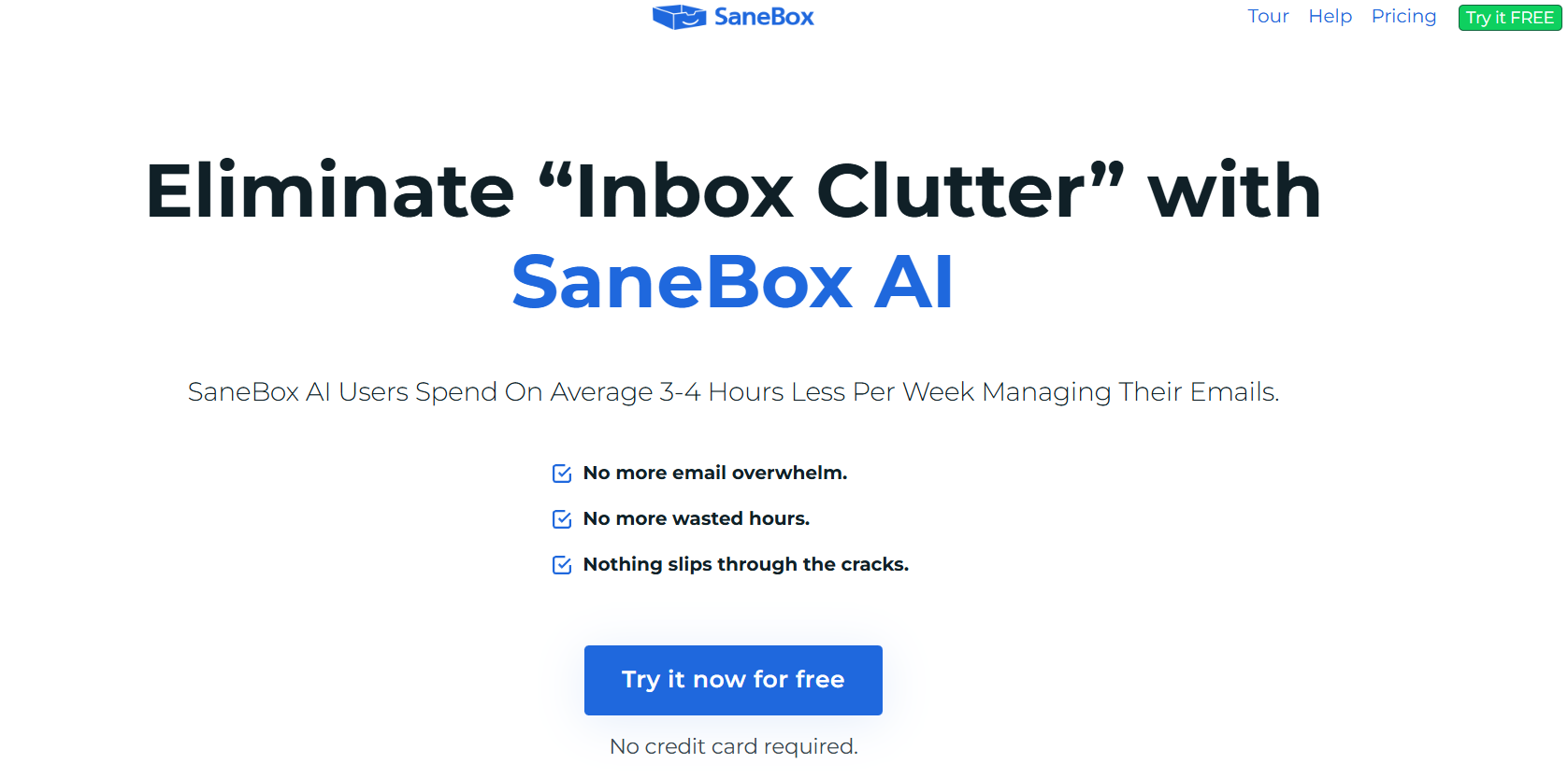 SaneBox : reprenez le contrôle de votre inbox avec l&rsquo;IA