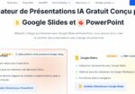 SlidesAI : extension Google Slides pour créer des diaporamas IA