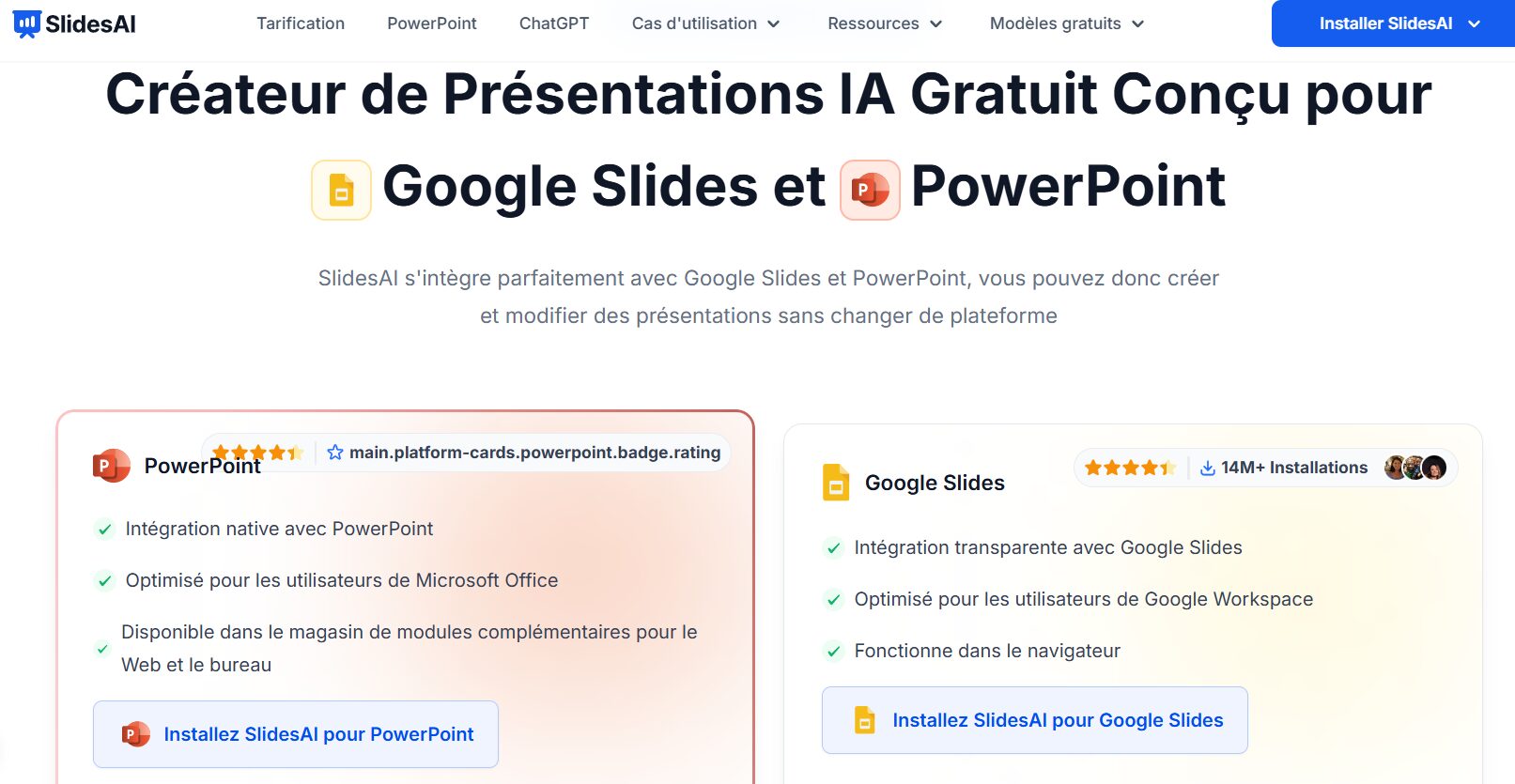 SlidesAI : extension Google Slides pour créer des diaporamas IA
