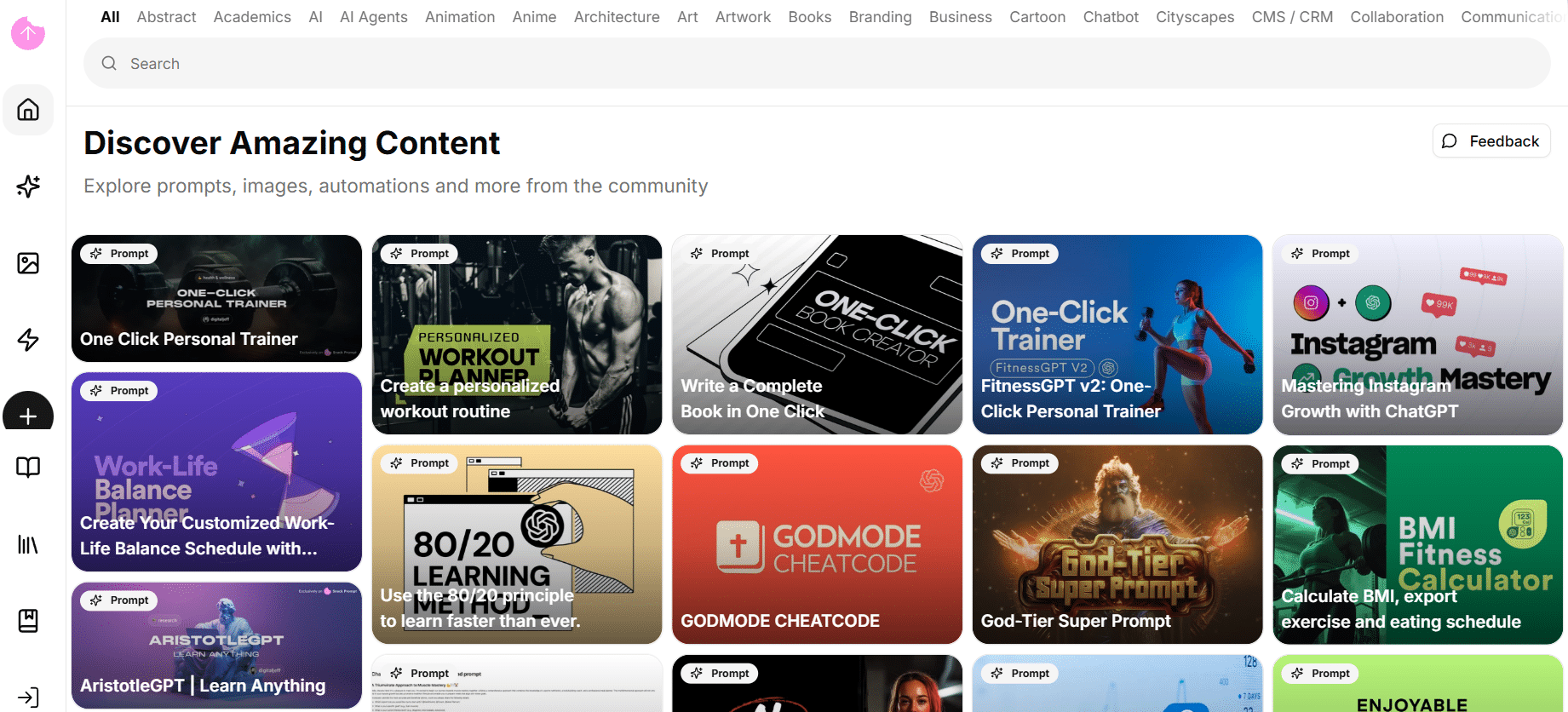 Snack Prompt : La bibliothèque collaborative pour trouver les meilleurs prompts IA