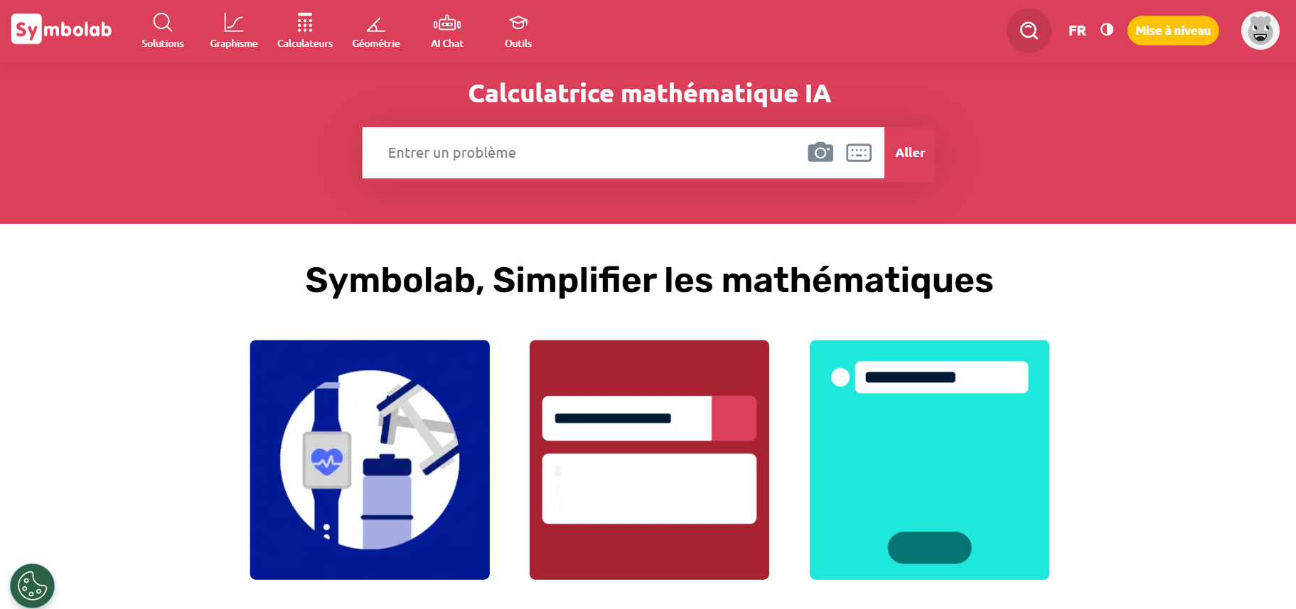 Symbolab : solveur de maths IA avec étapes en français