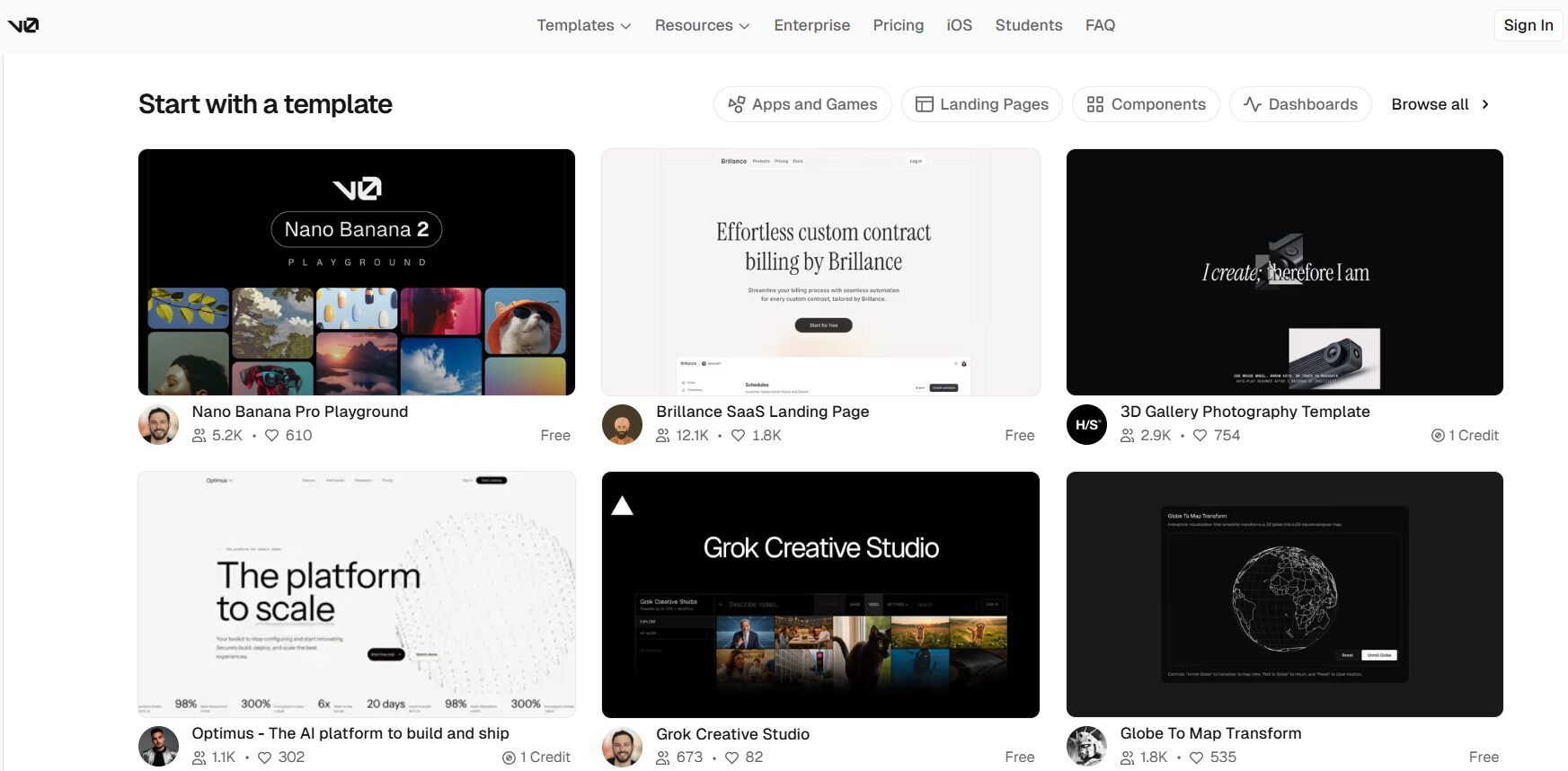 v0 by Vercel : générer des interfaces Next.js par IA
