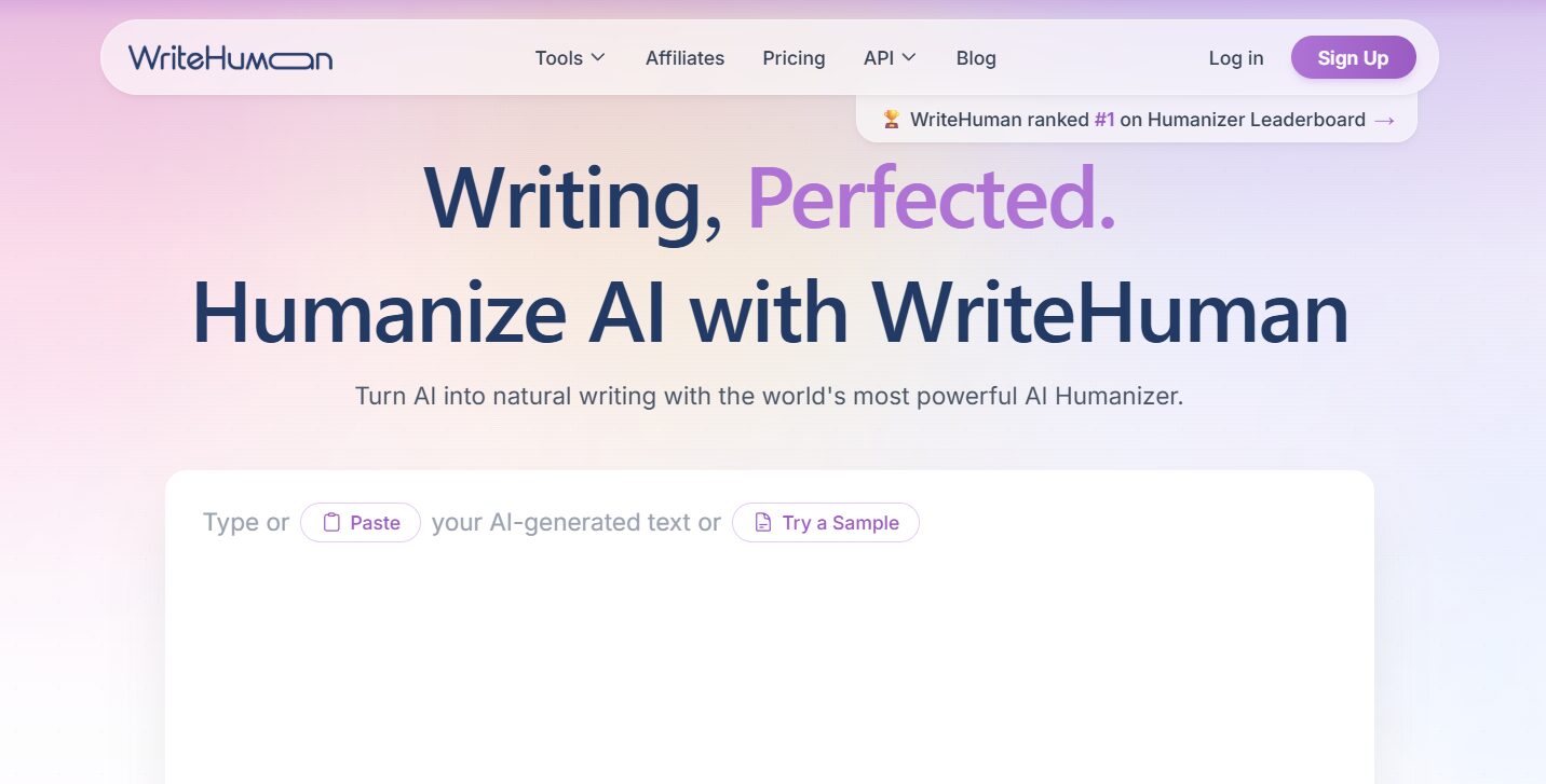 WriteHuman : humaniser un texte généré