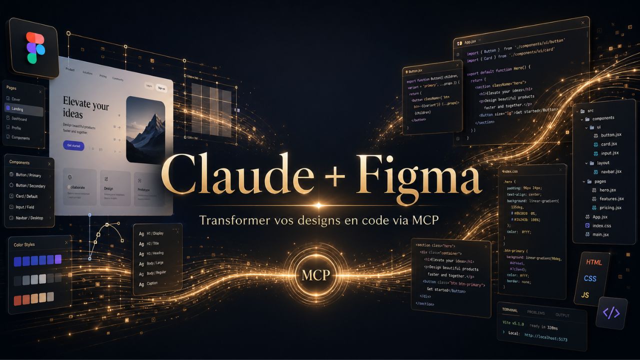 Claude + Figma : transformer vos designs en code via MCP