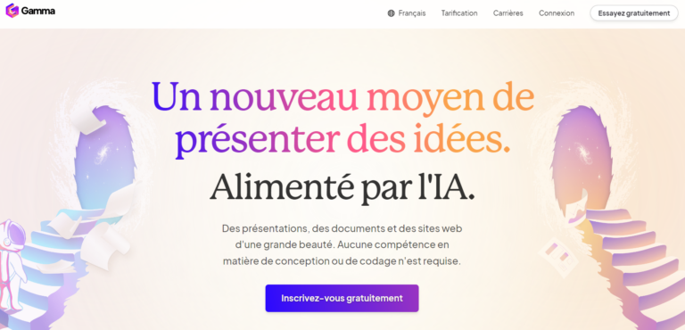 Gamma, l’outil IA parfait pour vos présentations