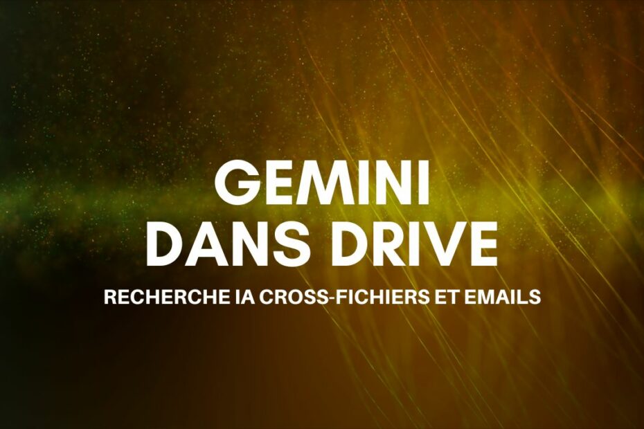 gemini dans drive