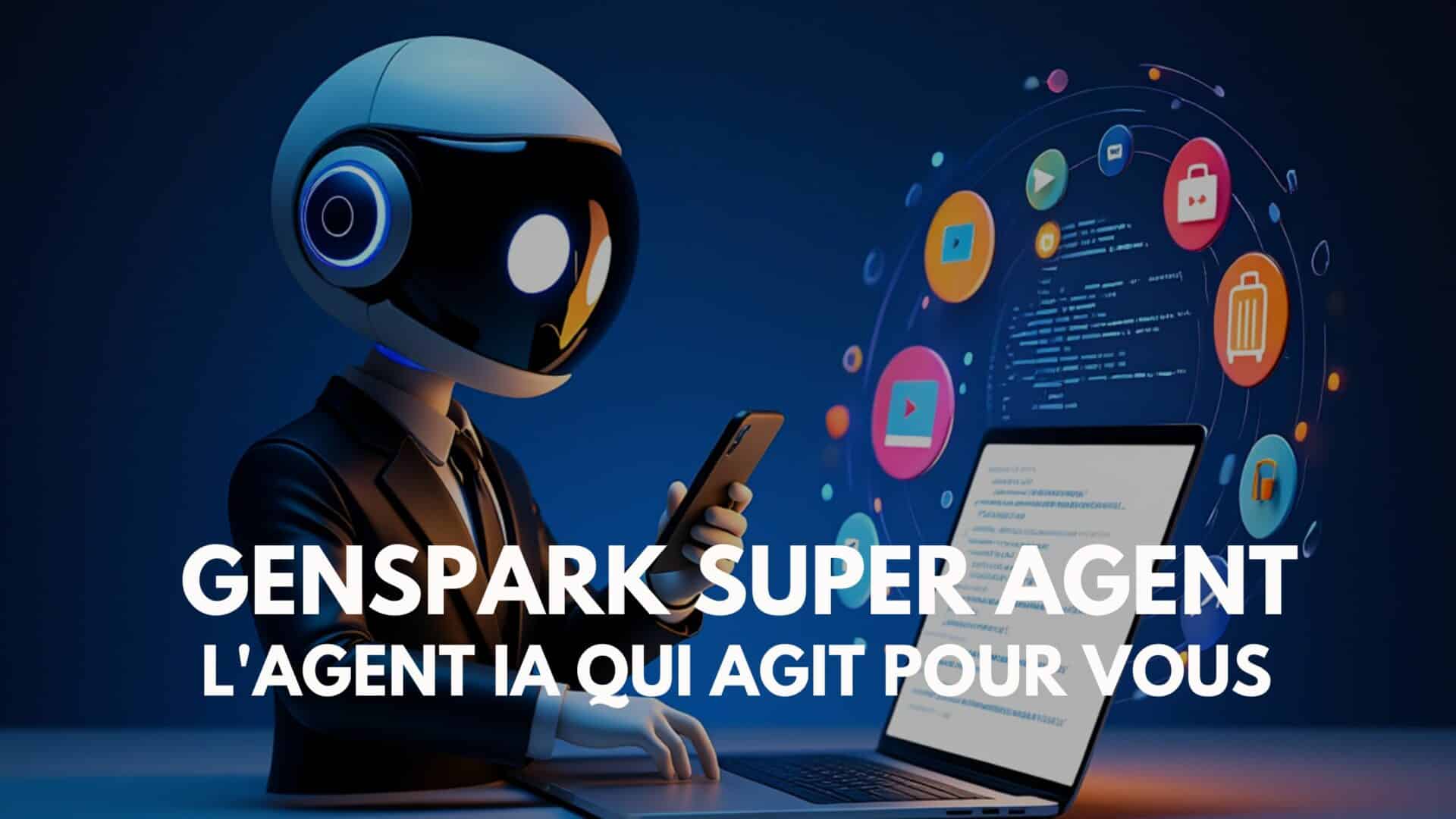 GenSpark Super Agent : l&rsquo;agent IA qui pense, planifie et agit de manière autonome