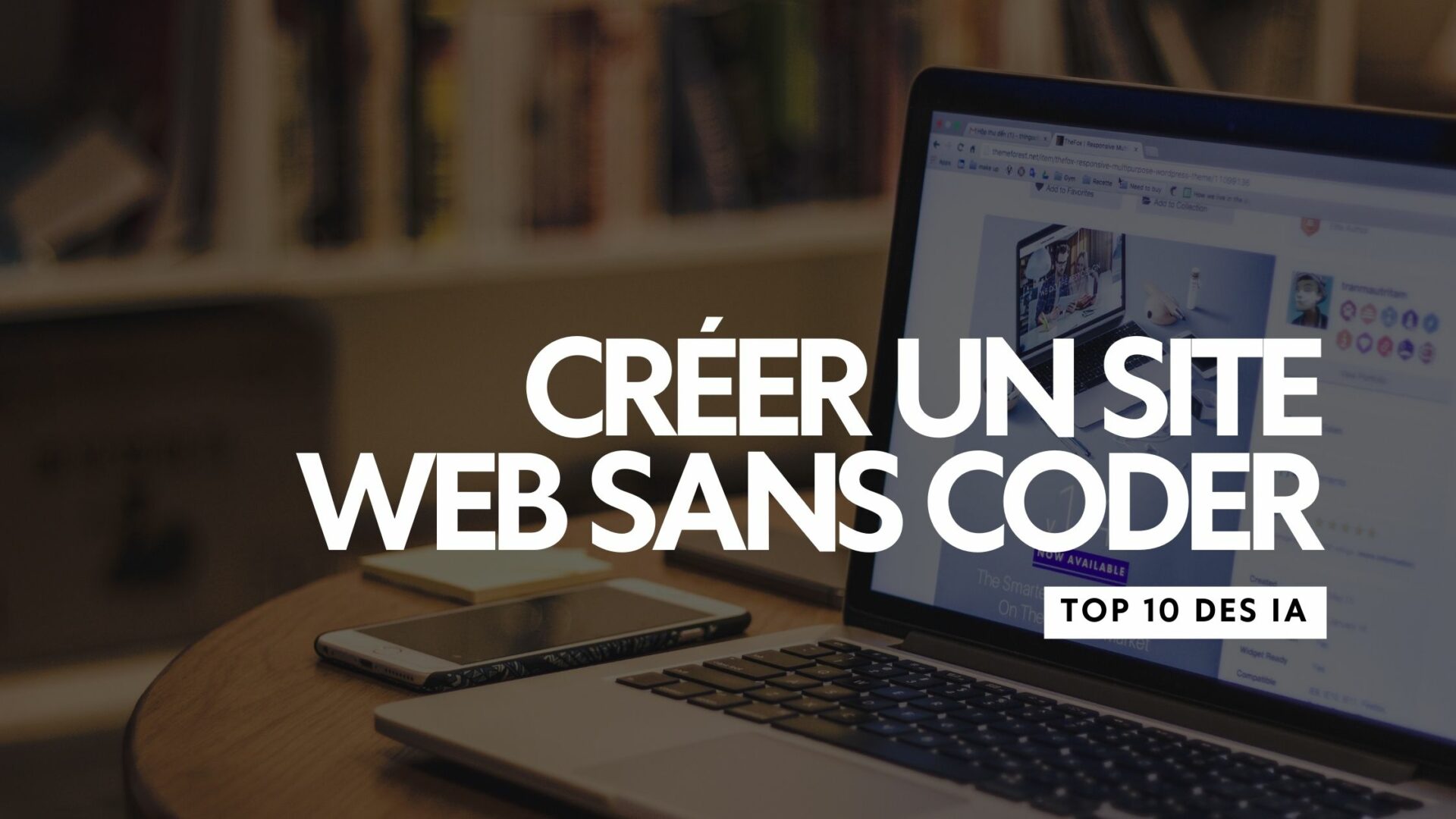 Les 10 meilleures IA pour créer un site web sans coder