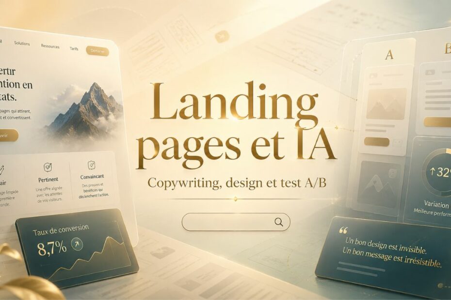 landing pages ia