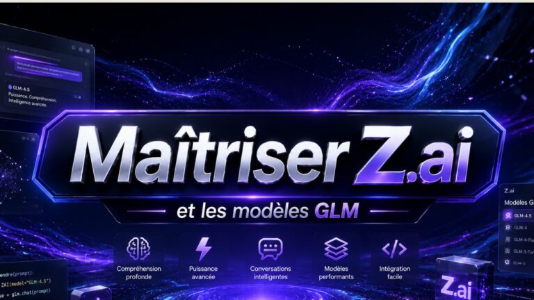 maitriser z ai et modeles glm