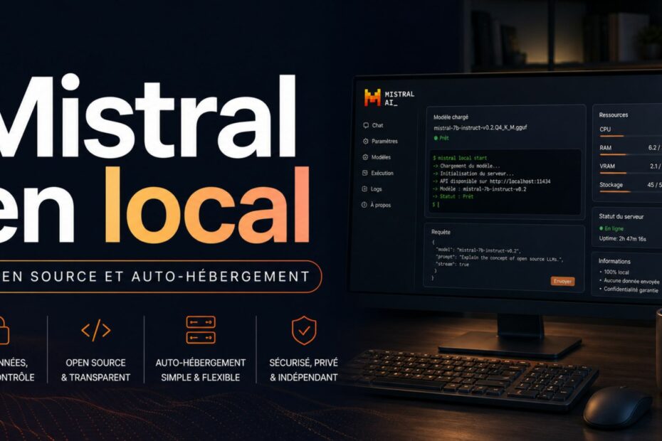 Open source et auto-hébergement Mistral local