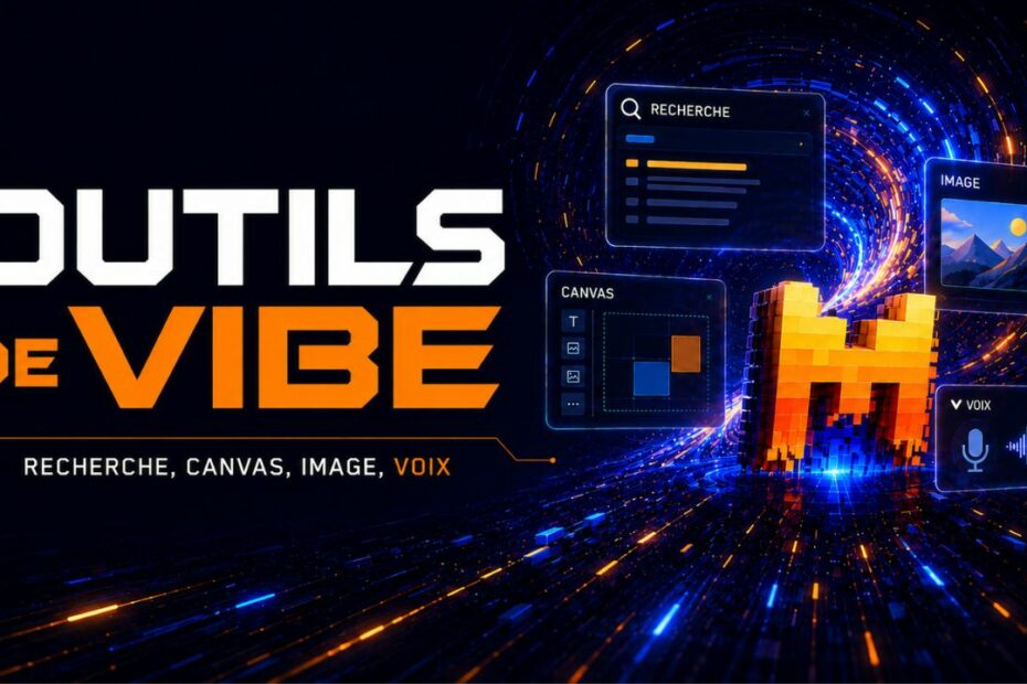 outils vibe recherche canvas images voix