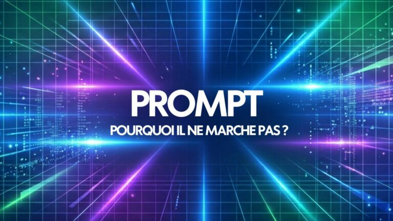 pourquoi mon prompt ne marche pas