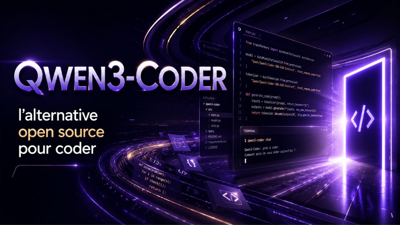 Qwen3-Coder : l'alternative open source à Claude Code