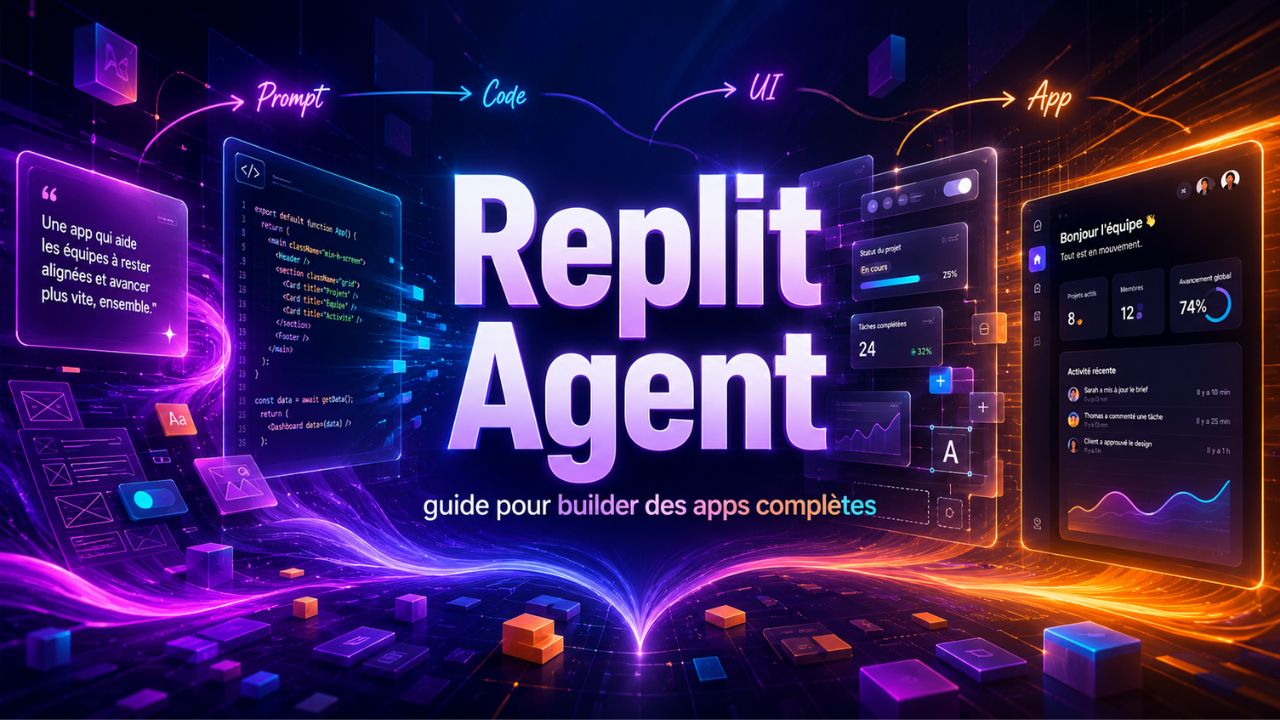 Maîtriser Replit Agent en 2026 : créer, tester et déployer avec l’IA