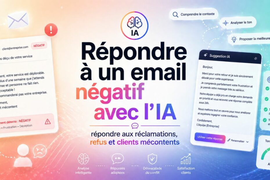 repondre email negatif ia