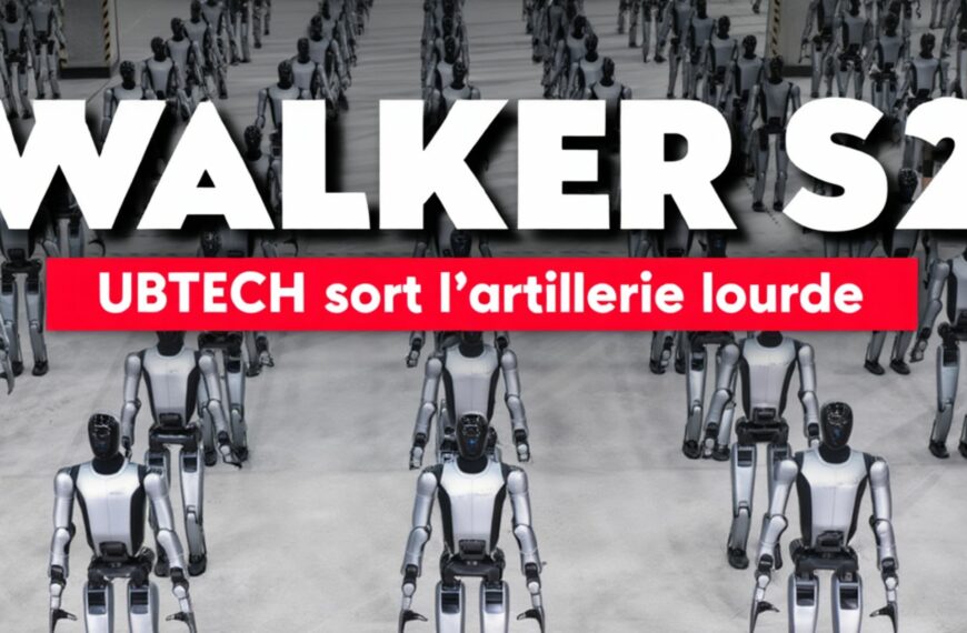 Zoom sur les robots humanoïdes Walker S2 d’Ubtech Robotics