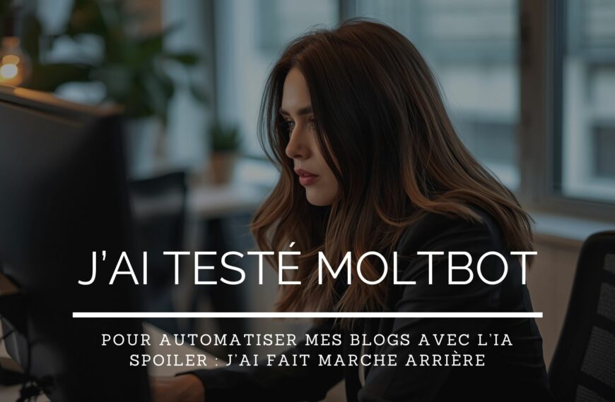 Retour d’expérience Moltbot + Claude API : j’ai automatisé mes 3 blogs WordPress avec l’IA… et fait marche arrière