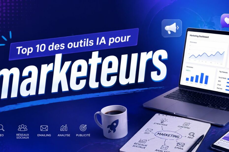 top 10 outils IA marketeurs
