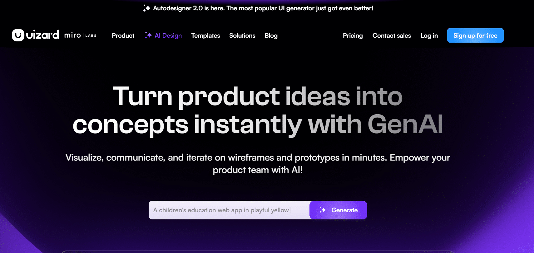 Uizard, votre outil IA pour le design UI/UX