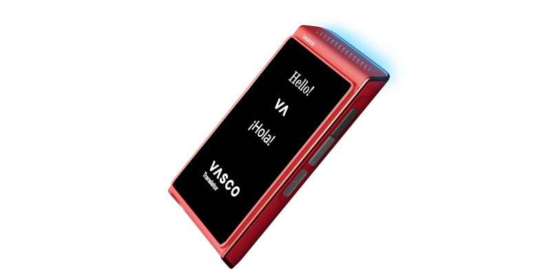 Vasco Translator Q1, traducteur IA avec clonage vocal et traduction d'appels