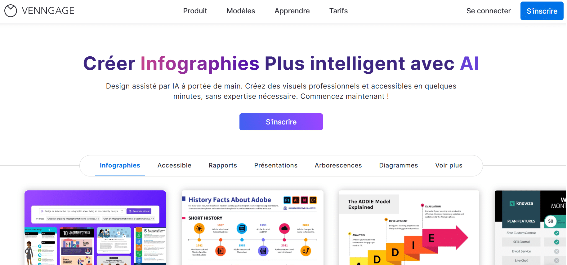 Venngage : créez des visuels efficaces facilement grâce à l&rsquo;IA